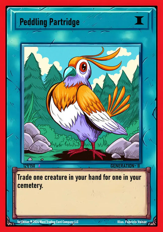 Ward TCG Single Card - Peddling Partridge #129