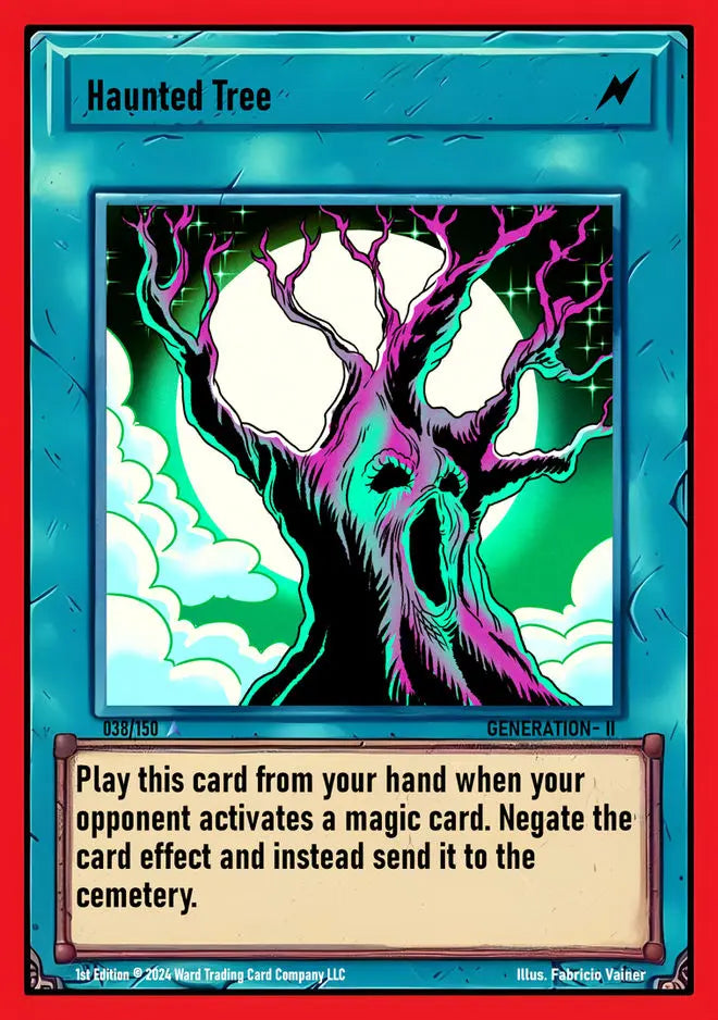 Ward TCG Single Card - Haunted Tree #038