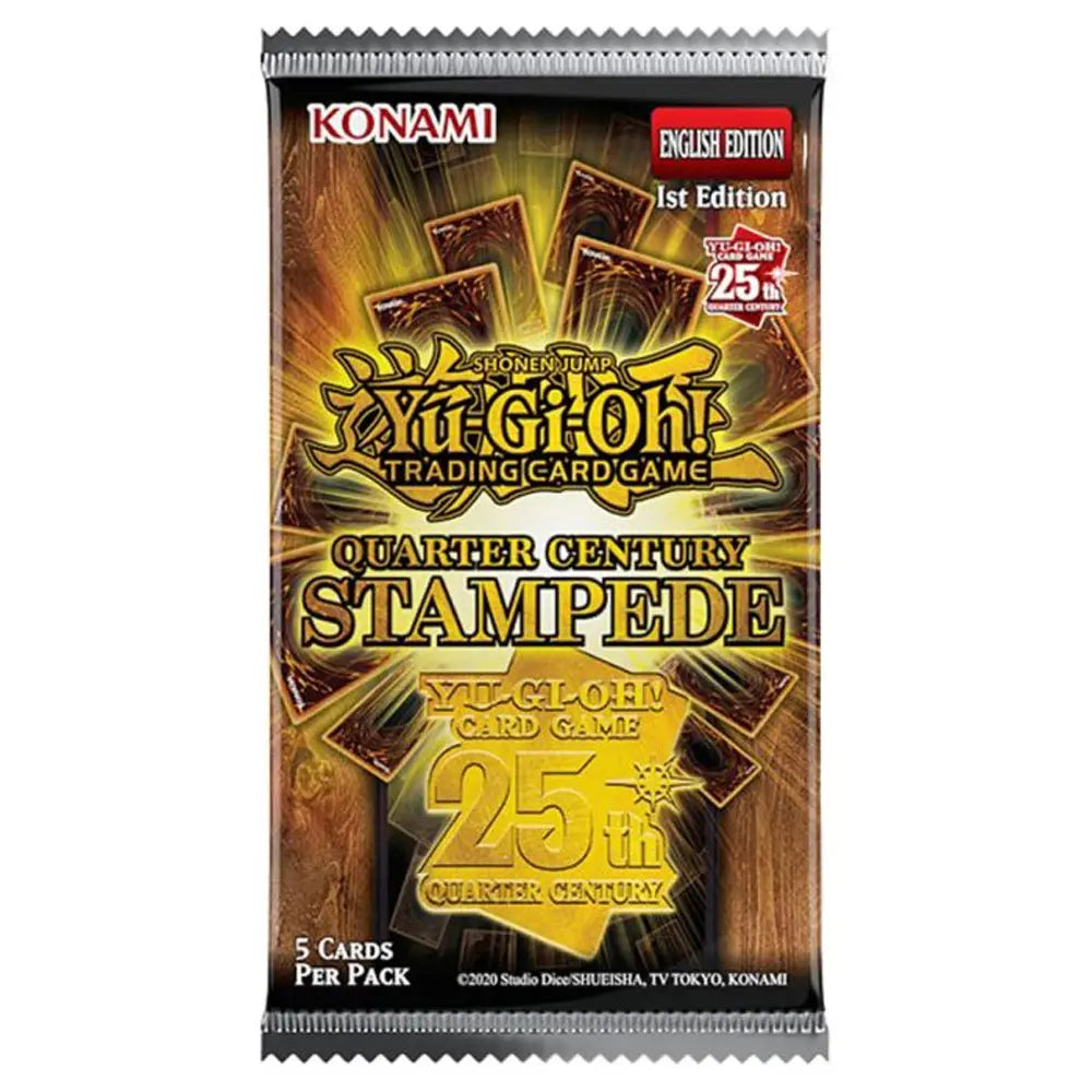 Yu-Gi-Oh Quarter Century Stampede Booster Pack