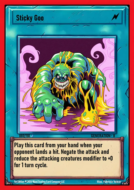 Ward TCG Single Card - Sticky Goo #080