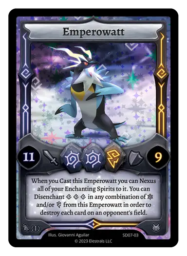 Elestrals Daybreak Chronodile Starter Deck with 3 Packs