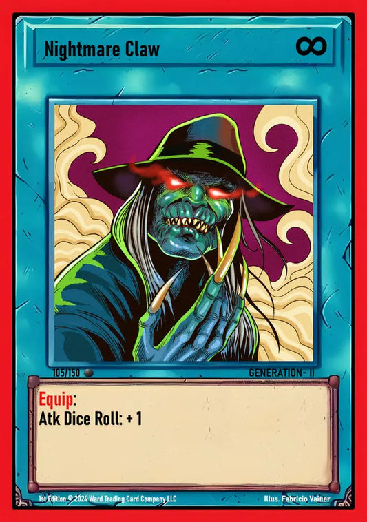 Ward TCG Single Card - Nightmare Claw #105