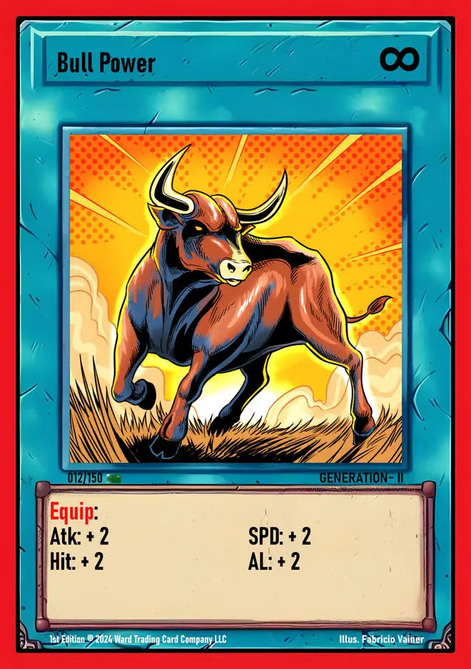 Ward TCG Single Card - Bull Power #012