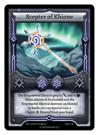 Elestrals - Scepter of Khione #SD0718