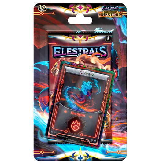 Elestrals Firestorm Booster Pack with Reverse Stellar Vipyro