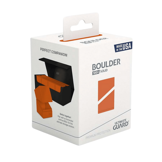 Ultimate Guard Boulder 100+ Solid Orange