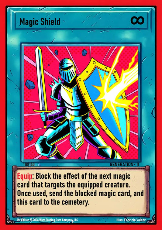 Ward TCG Single Card - Magic Shield #118