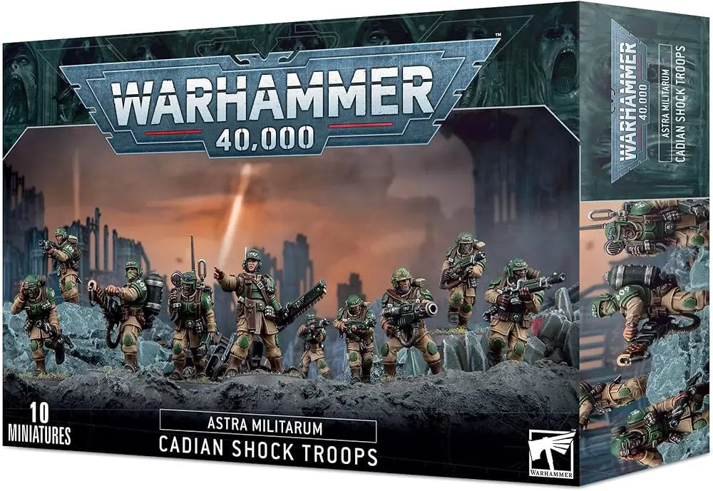Warhammer 40000 Astra Militarum Cadian Shock Troop