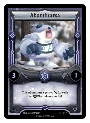 Elestrals - Abominursa #017