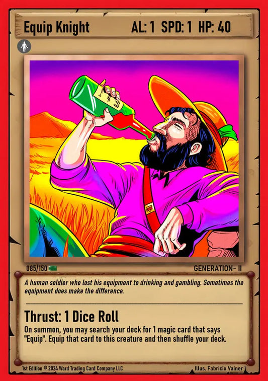 Ward TCG Single Card - Equip Knight #085