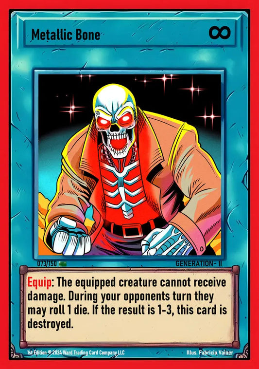 Ward TCG Single Card - Metallic Bone #073