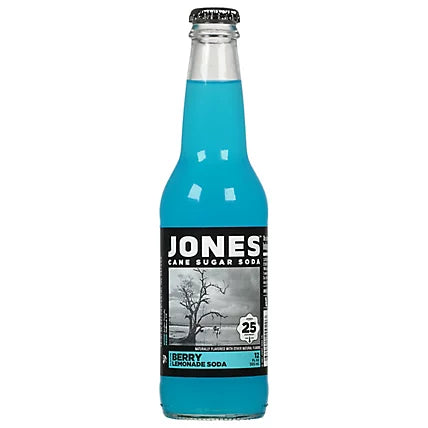 Jones Cane Sugar Soda Berry Lemonade 12 fl oz