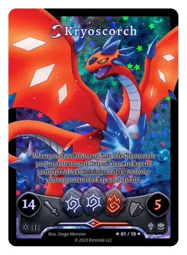 Elestrals - Kryoscorch Serialized Stellar
