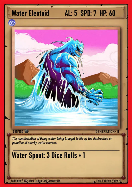Ward TCG - Water Eleotoid GEN2 #95