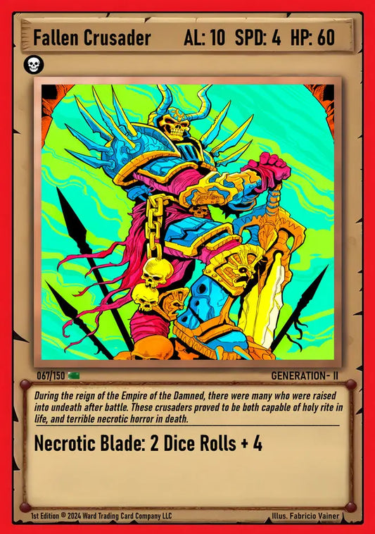 Ward TCG Single Card - Fallen Crusader #067