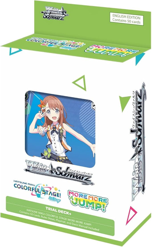 Weiss Schwarz Trial Deck+ Hatsune Miku - Colorful Stage! More More Jump! - English Edition