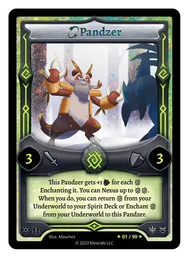 Elestrals - Pandzer Serialized Stellar