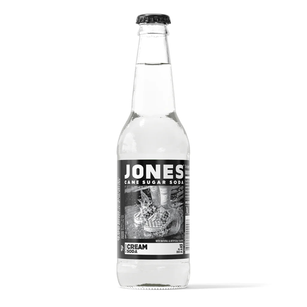 Jones Cane Sugar Soda Cream 12 fl oz
