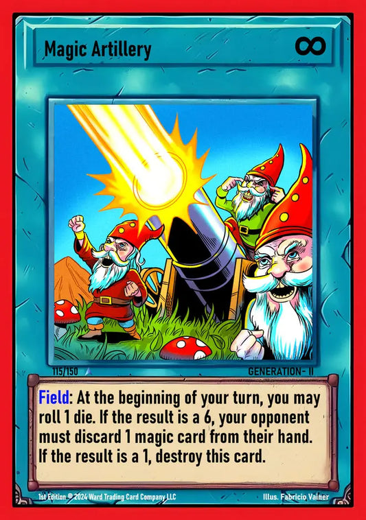 Ward TCG Single Card - Magic Artillery #115