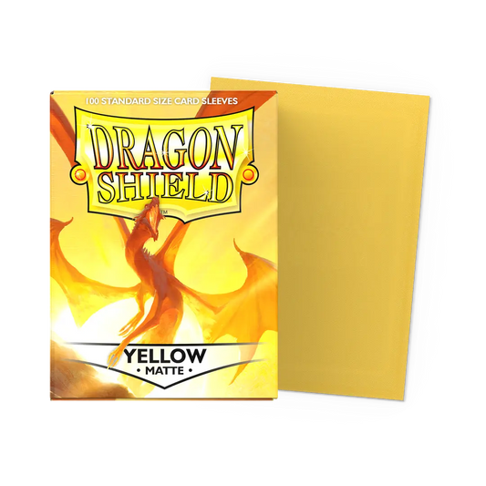 Dragon Shield 100ct Matte Yellow