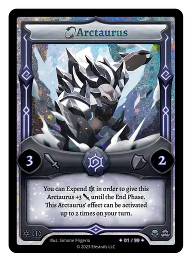 Elestrals - Arctaurus Serialized Stellar