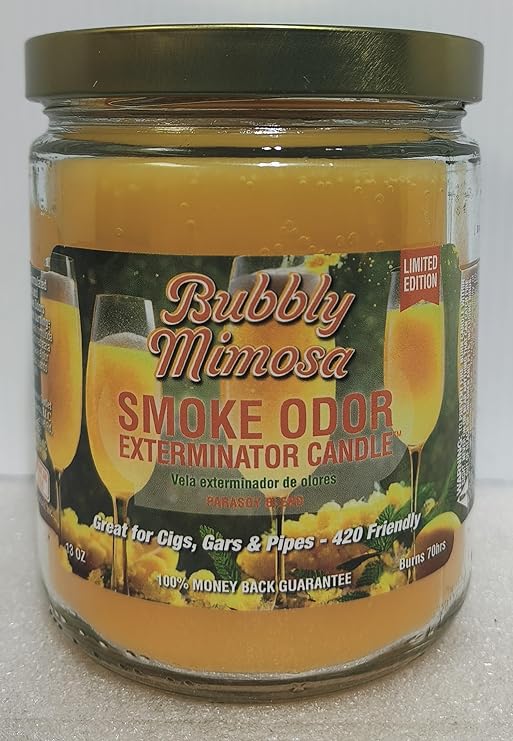 Smoke Odor Exterminator 70hr Candle Bubbly Mimosa
