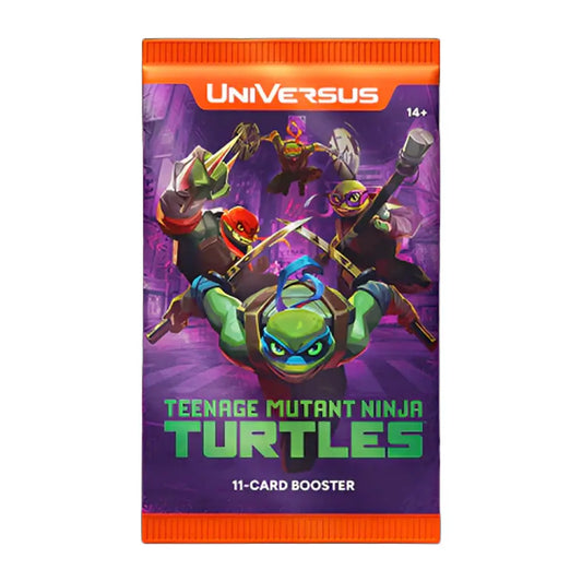 Universus CCG Teenage Mutant Ninja Turtles Booster Pack ( 8/15/25 Release )