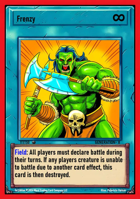 Ward TCG Single Card - Frenzy #117
