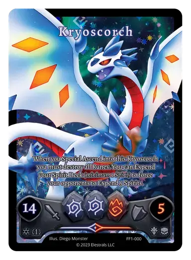 Elestrals - Kryoscorch Full Art #000