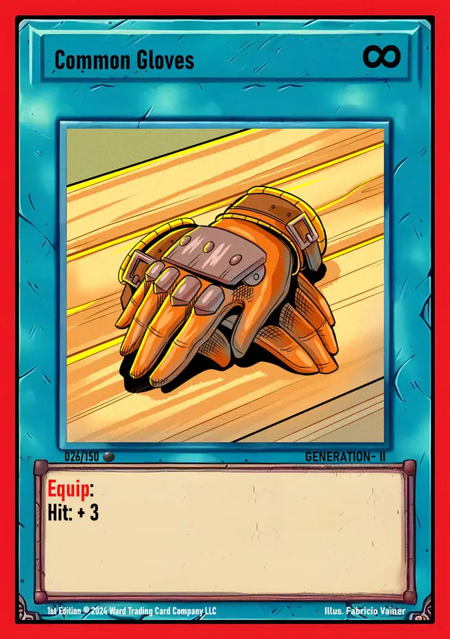 Ward TCG Single Card - Common Gloves