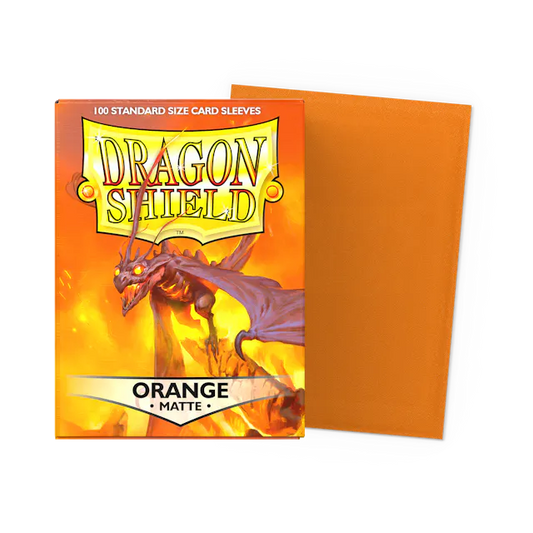 Dragon Shield 100ct Matte Orange