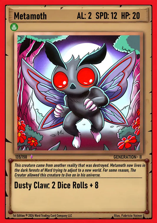 Ward TCG Single Card - Metamoth #135