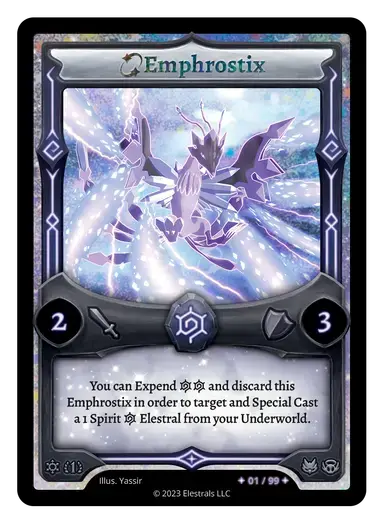 Elestrals - Emphrostix Serialized Stellar