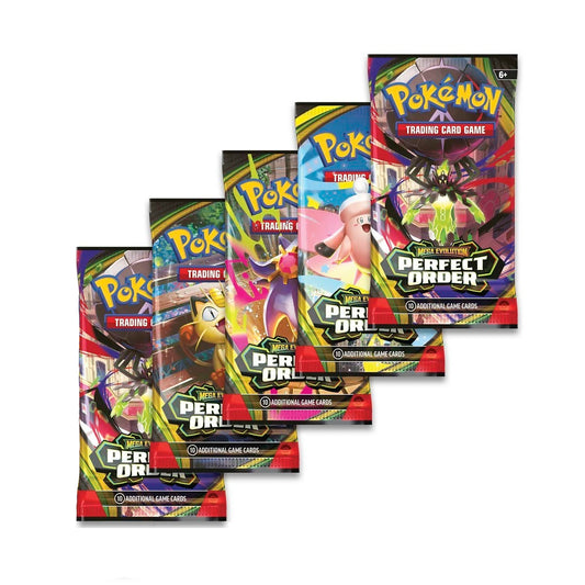 PREORDER Pokemon TCG: Mega Evolutions ME3 - Perfect Order Booster SHIPS 03/27/2026 MAX 10 PER CUSTOM