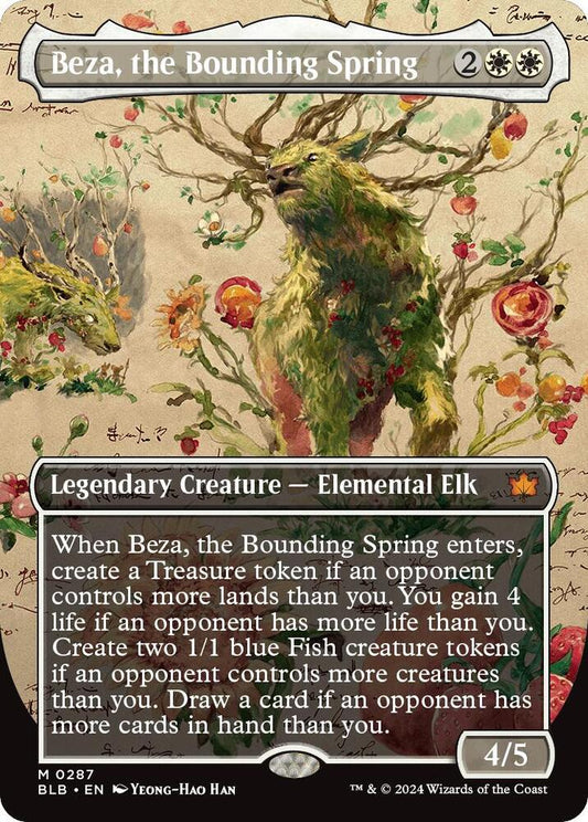 MTG Beza, the Bounding Spring BLB 287