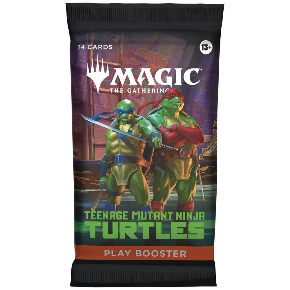 PREORDER Magic: The Gathering - Teenage Mutant Ninja Turtles Play Booster Pack SHIPS 3/6/26