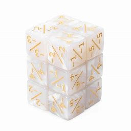 Pearl Dice Negative Counter -1/-1