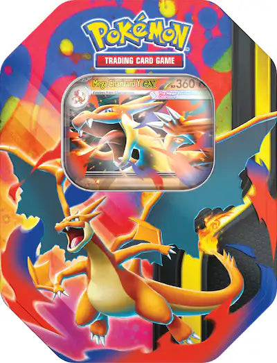 Pokemon TCG: Mega Charizard Tin SHIPS 2/20/26
