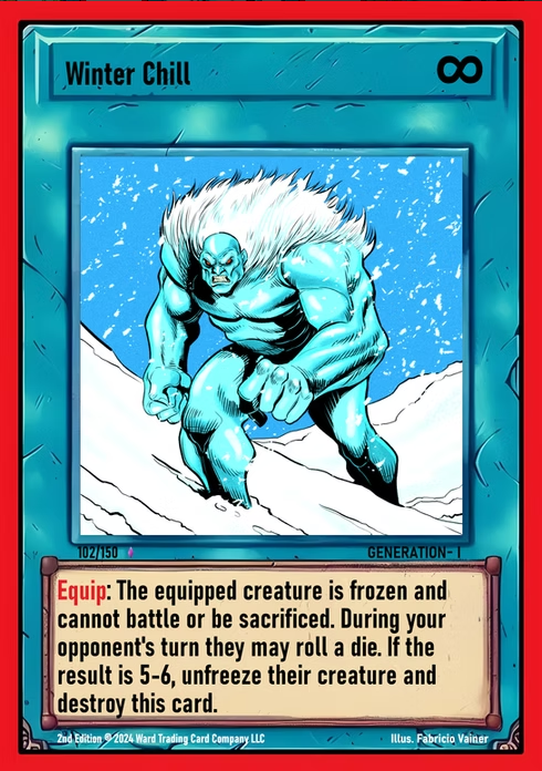 Ward TCG - Winter Chill GEN1 #102