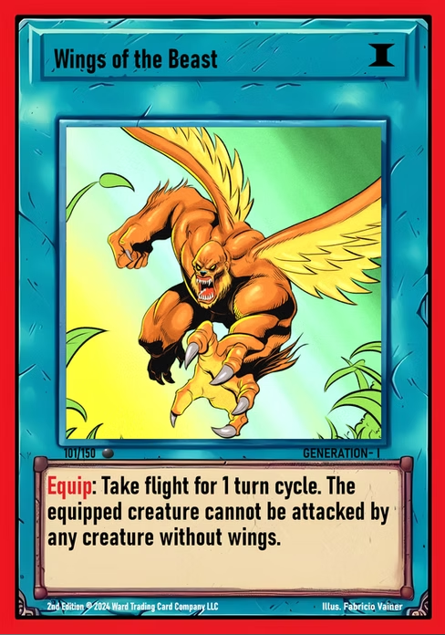 Ward TCG - Wings of the beast GEN1 #101