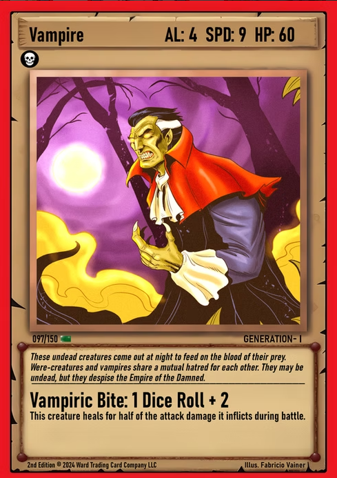 Ward TCG - Vampire ✦ Foil GEN1 #097F
