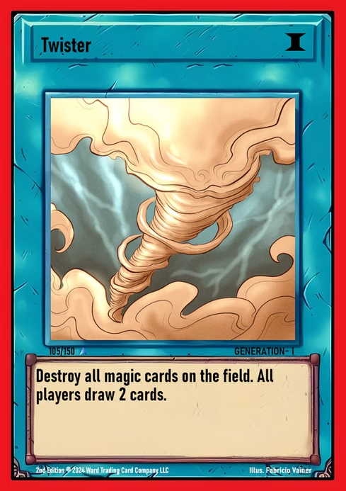 Ward TCG - Twister ✦ Foil GEN1 #105F