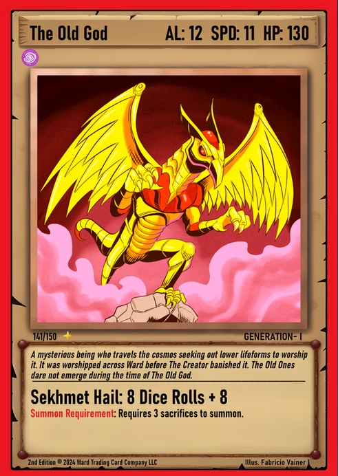 Ward TCG - The Old God GEN1 #141