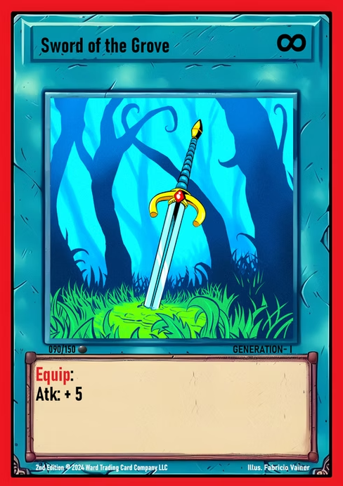 Ward TCG - Sword of The Grove GEN1 #090