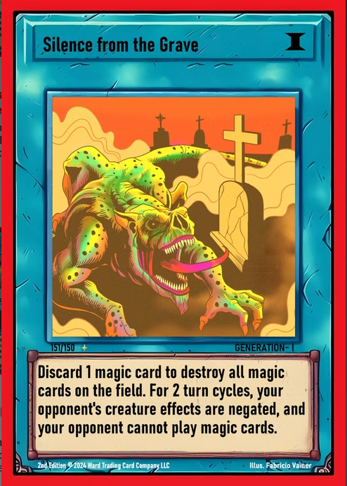 Ward TCG - Silence From the Grave GEN1 #151