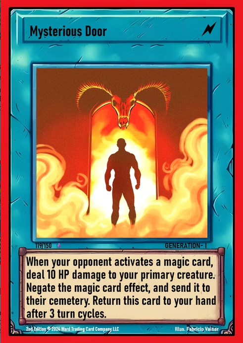 Ward TCG - Mysterious Door ✦ Foil GEN1 #119F