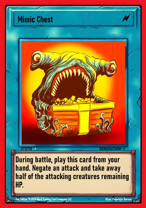 Ward TCG - Mimic Chest GEN1 #073