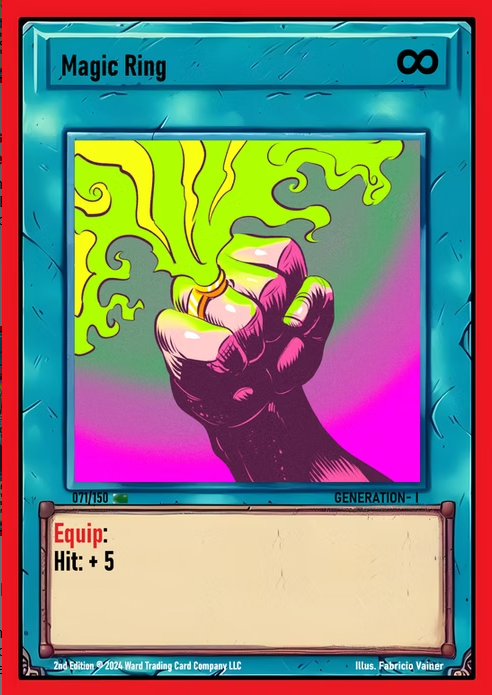 Ward TCG - Magic Ring ✦ Foil GEN1 #071F