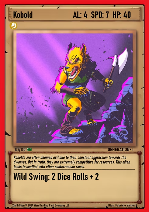 Ward TCG - Kobold ✦ Foil GEN1 #133F