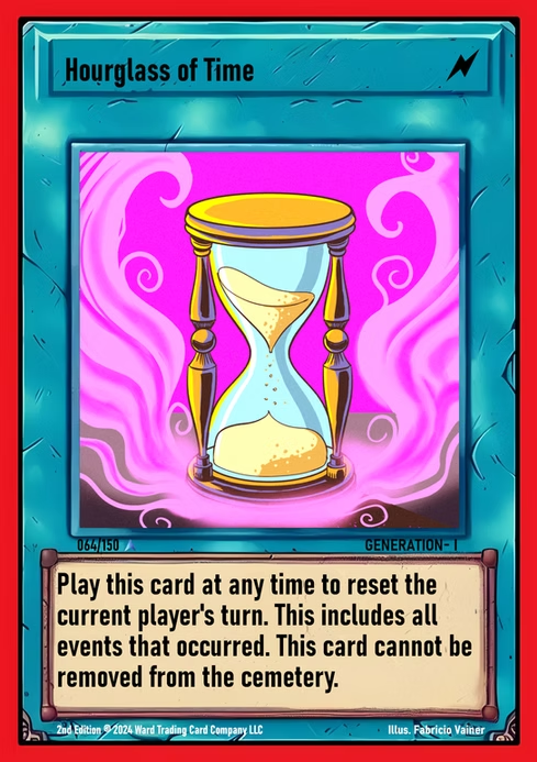 Ward TCG - Hourglass of Time ✦ Foil GEN1 #064F